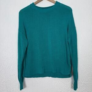 J.Crew Relaxed Cotton Linen Blend Beach Sweater Size Medium